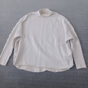 Frank & Eileen Sweater Women S Beige Effie Long-Sleeve Funnel Neck Capelet